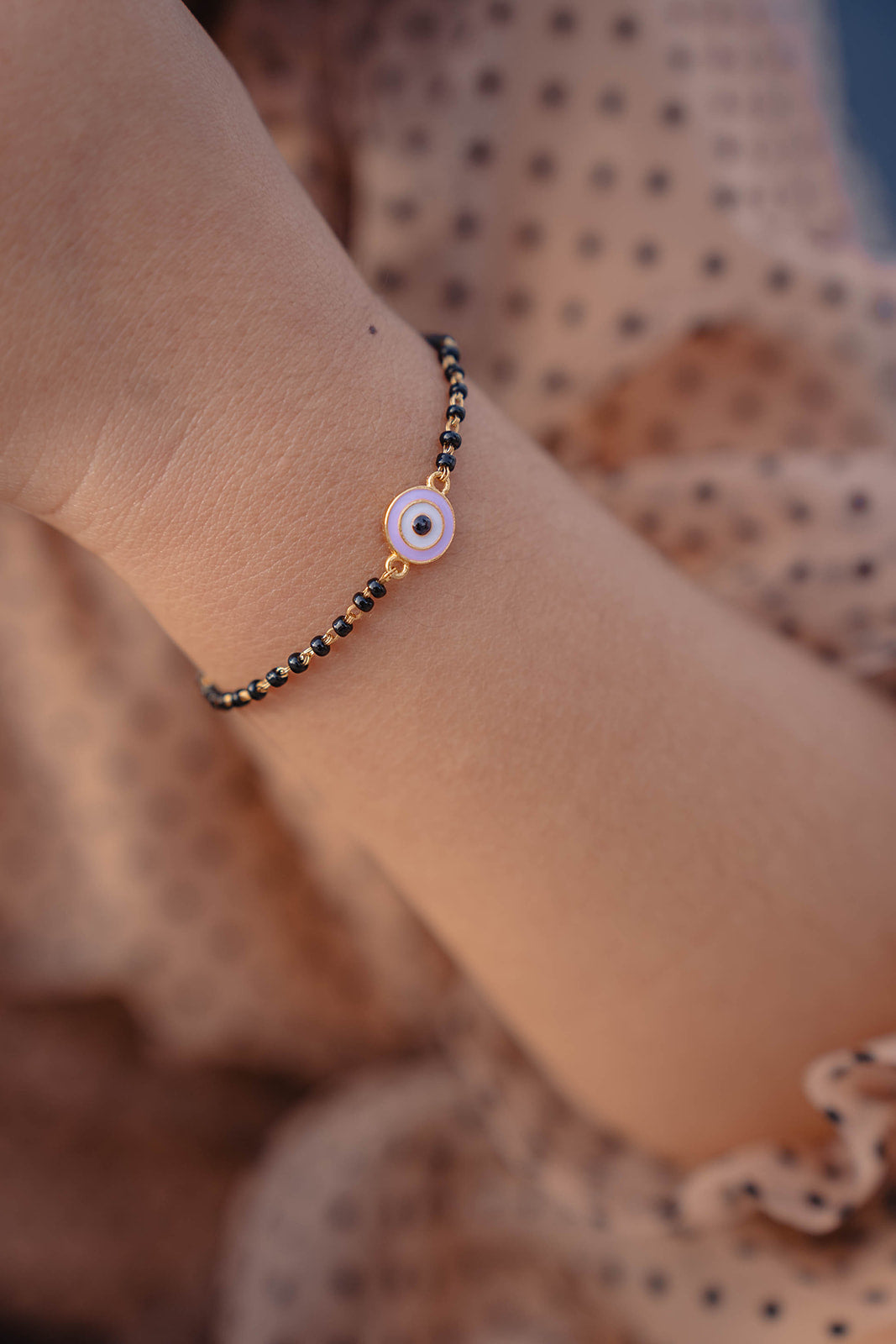 Anaya Evil Eye Bracelet-BALI COLLECTIVE