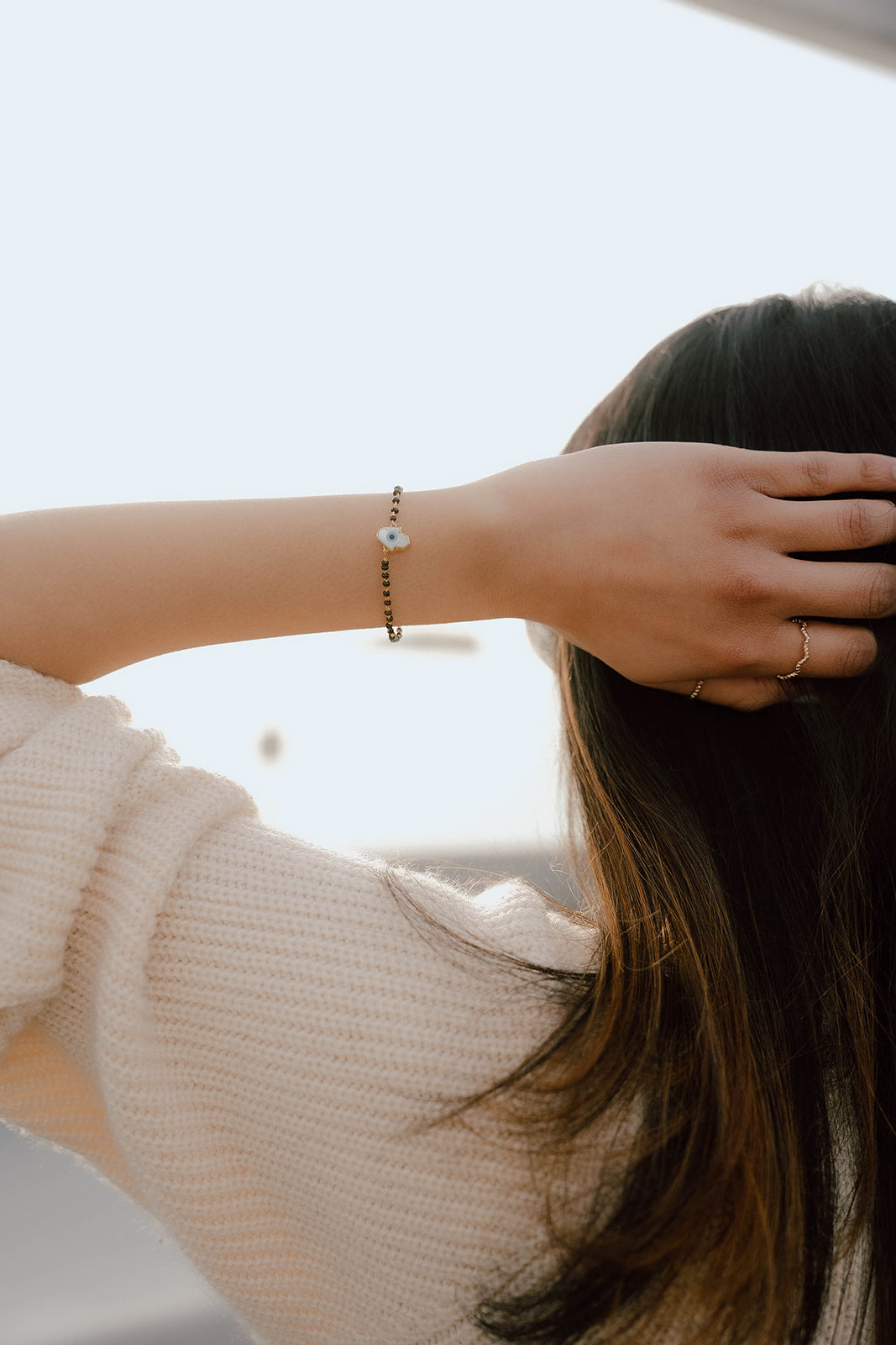 Evil Eye Hamsa Bracelet-BALI COLLECTIVE