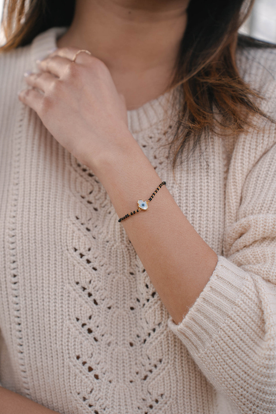 Evil Eye Hamsa Bracelet-BALI COLLECTIVE